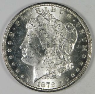 1879 - S $1 Bu Morgan Silver Dollar Coin