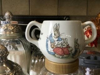 Wedgwood Beatrix Potter Double Handled Mug Peter Rabbit