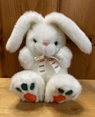 Lemonwood Asia Plush White Bunny Rabbit 7 " Small Easter Bunny Stuffed Animal