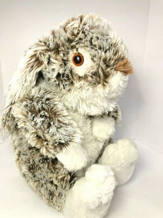 Dan Dee Collectors’s Choice Brown Black White Bunny Rabbit Plush Stuffed Animal