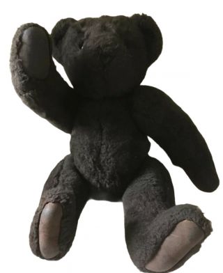 The Vermont Teddy Bear Company Chocolate Brown Bear Jointed 16 "