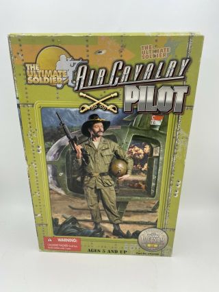 Air Calvary Pilot Vietnam 21st The Ultimate Soldier 12 " Figure Doll Vintage 2000