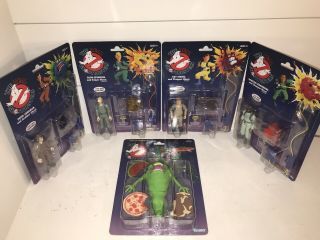 Kenner Real Ghostbusters Retro Set Of 5 Slimer Ray Egon Winston Peter