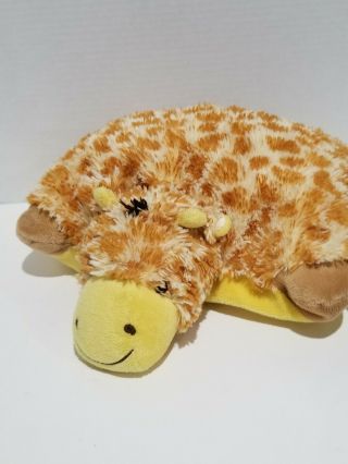 Pillow Pets Pee Wee Giraffe Brown Plush Stuffed Animal Toy Gift 12 Inch