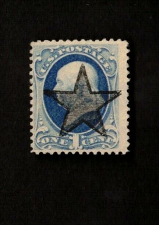 Us 1879 American Banknote Co.  Sc 182 Glen Allen Star Precancel,  Fine Stamp