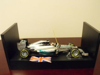 Lewis Hamilton Mercedes Amg Petronas F1 In 1/18 Scale By Minichamps