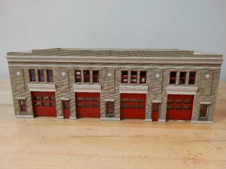 1/64 Scale Fire Station With Moving Doors.