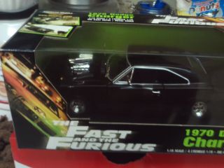 Fast And Furious Dom’s 1970 Dodge Charger 1/18 1st Run American Muscle Rare Box