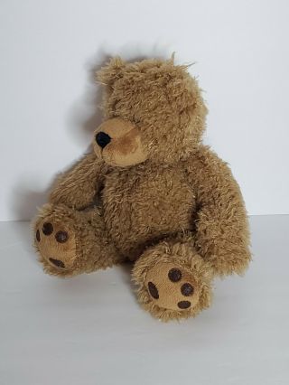 Ganz Bear Plush Brown Teddy Soft Stuffed Animal Toy Pet Fuzzy Teddy