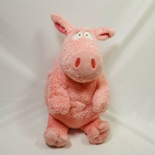 Kohls Cares Sandra Boynton Plush Pig Very Soft Collectible Pink 14.  5 Inches Tall