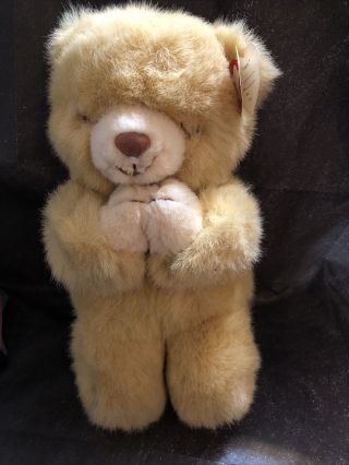 Hope The Praying Bear - Ty Beanie Buddy 1995.  Cute 11”