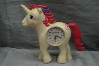 My Little Pony Official Alarm Clock 1985 Hasbro,  Not Prototype; Real Thing