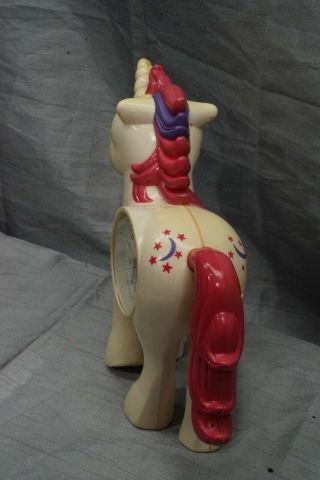 My Little Pony Official Alarm Clock 1985 Hasbro,  NOT Prototype; Real Thing 3