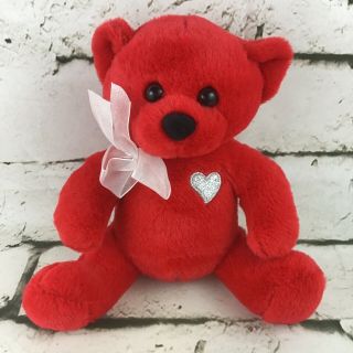 Dan Dee Collectors Choice Teddy Bear Plush Red Stuffed Toy Anniversary Love Gift
