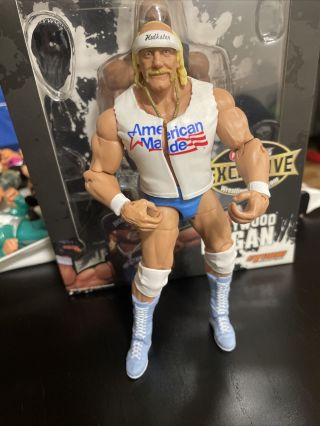 Wwe Elite Series Ringside Exclusive American Made Hulk Hogan Loose Figure Wwf