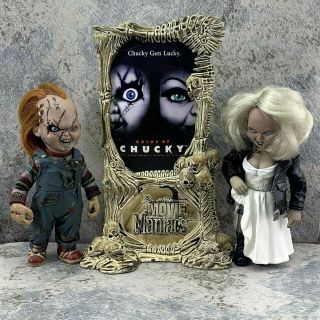 2000 Mcfarlane Movie Maniacs Bride Of Chucky Loose 6 " Action Figures Tiffany Exc