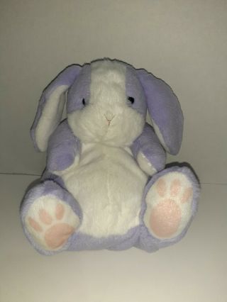 Hallmark Bunny Rabbit Easter Spring Plush Stuffed Animal Toy Gift.  Purple 8 Inch