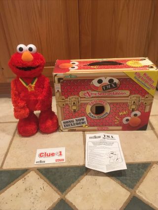 Fisher Price Tickle Me Elmo Tmx Extra Special Edition 2007 Great 2