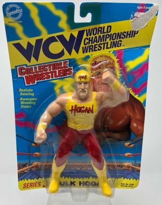 1996 Osftm Toymakers Wcw Collectible Wrestlers Series 3 Hulk Hogan Moc