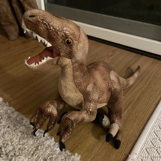 Wild Republic Dinosaur Velociraptor Dinosaur Plush Stuffed Animal Toy