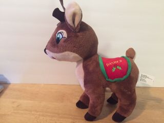 Dasher Santa’s Reindeer Plush Kelly Toys