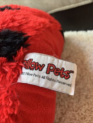 FULL SIZE PILLOW PETS Lady Bug Red Black Stuffed Toy Plush 3