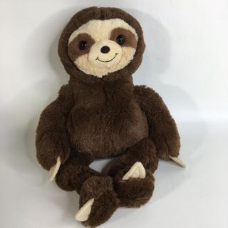 Hug Fun Sloth Plush 15 " Long Stuffed Animal Brown Soft