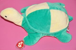 Ty Beanie Pillow Pal Snap The Turtle 13 " With Hang Tag 1996 Retired Cond.