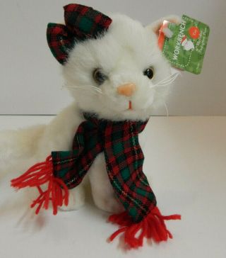 Dan Dee Kitty Cat Plush Stuffed Animal Collectors Choice 7” Toy Christmas