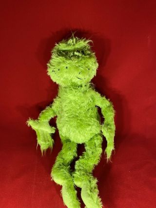 Grinch Dr Suess Stole Christmas Plush Stuffed Animal Toy Friend