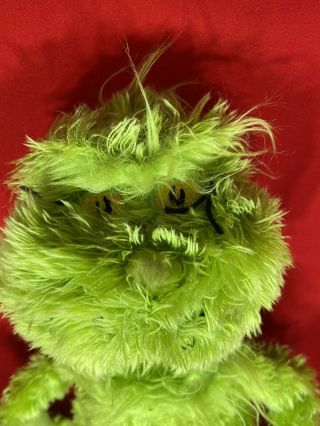 Grinch Dr Suess Stole Christmas Plush Stuffed Animal Toy Friend 2