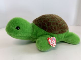 Nwt Ty Speedy The Turtle Beanie Buddy Plush Stuffed Animal