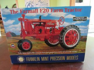 Franklin 1/12 Farmall F20 Tractor - W/outer Box
