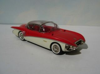1956 Buick Great American Dream Machine Smts 1:43 White Metal Diecast Model