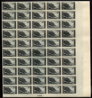 762 Farley Spec Printing " 7c National Park " Sheet Of 50,  Nh