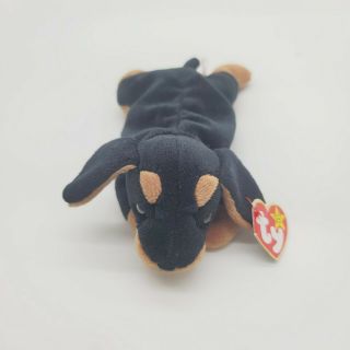 Ty Beanie Baby Doby The Rottweiler Dog W/tag Protector Dob: October 9,  1996