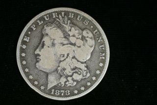 1878 - S Morgan Silver Dollar - Key Date - Vintage M - 1839