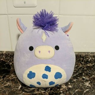 Squishmallows Meadow Horse Pony Purple 8 " Cond No Tag