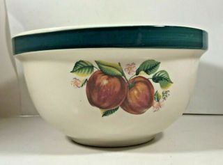 Casuals By China Pearl 7” Mixing Bowl Apple Pattern