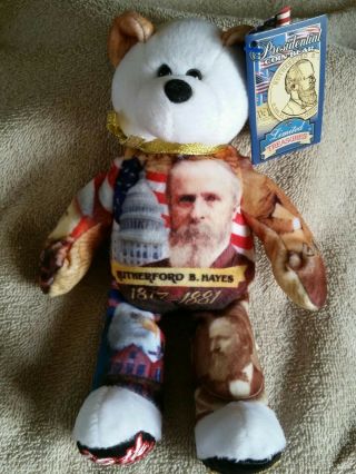 Limited Treasures,  Rutherford B.  Hayes,  19th President Dollar Coin Bear.