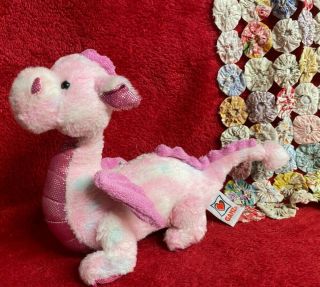 Ganz Pink Whimsy Dragon Soft Plus Stuffed Toy