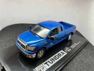 Rare 1/43 Toyota Tundra Double Cab Sr5 2007 Blue Metallic