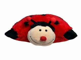 Pillow Pets Ms.  Ladybug 18 " Plush Toy Medium - Authentic - Gently