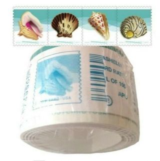Usps Seashells Postcard Stamps 100 Seashell Postcard Stamps Roll Of 100 Forever
