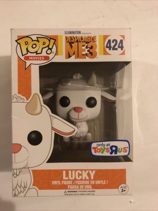 Funko Pop Lucky Goat Despicable Me 3 Toys R Us Exclusive Figure 424