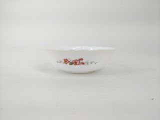 Arcopal France Pink Blossom Paradise Cereal Salad Bowl Scalloped Edges
