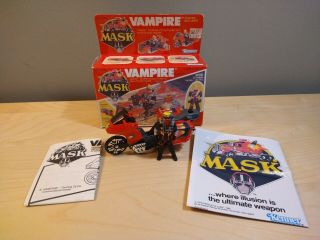 Vintage Kenner Mask Vampire With Floyd Malloy