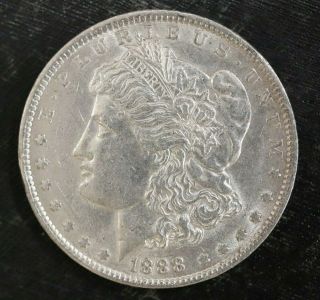 1888 - P Morgan Silver Dollar Choice Bu - L1o37