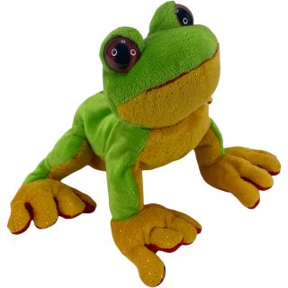 Ganz Webkinz Green Tree Frog 8 " Plush Toy Stuffed Animal No Code Hm109 Euc