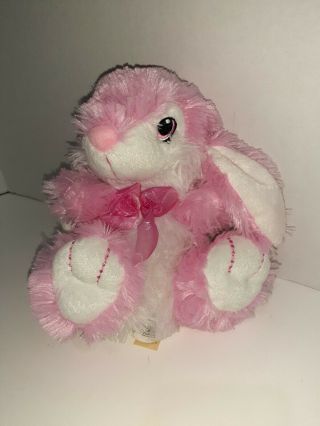 Dan Dee Bunny Rabbit Pink Easter Spring Plush Stuffed Animal Toy Gift 8 Inch 3